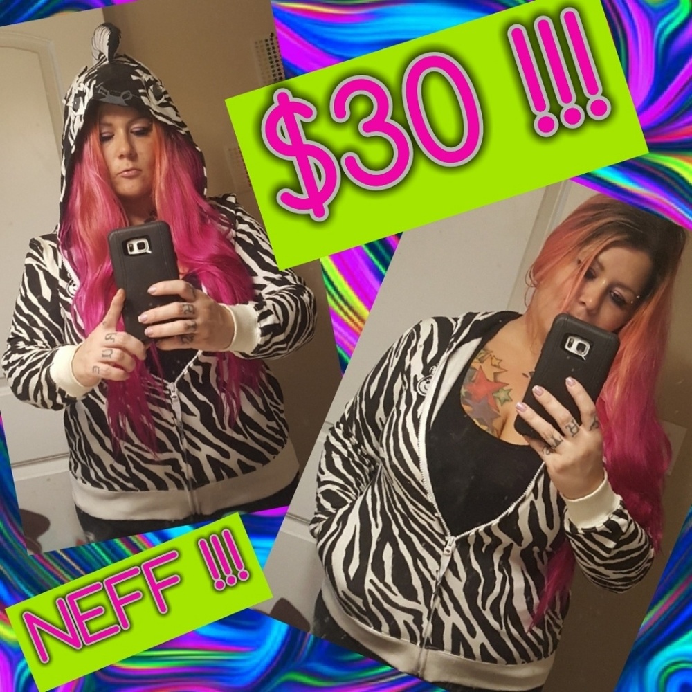 Neff 3D Zebra Hoodie !!!